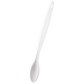 9 inch White Condiment Spoon